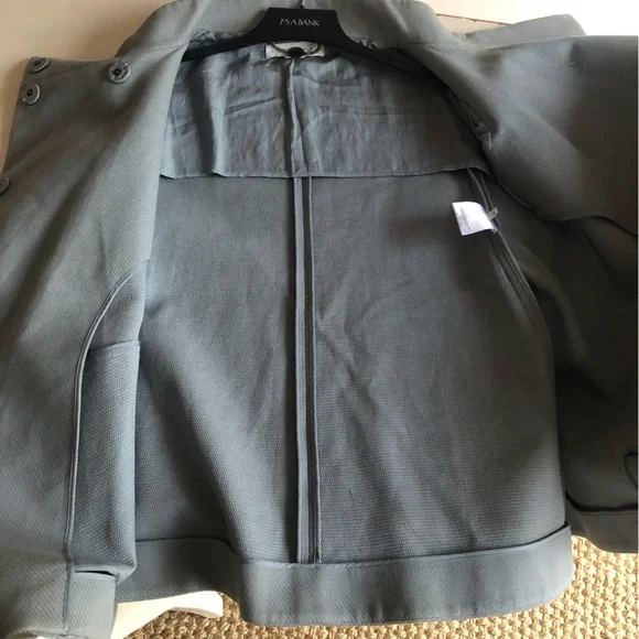 Stella McCartney Grey Cocoon Coat. Italian Size 40